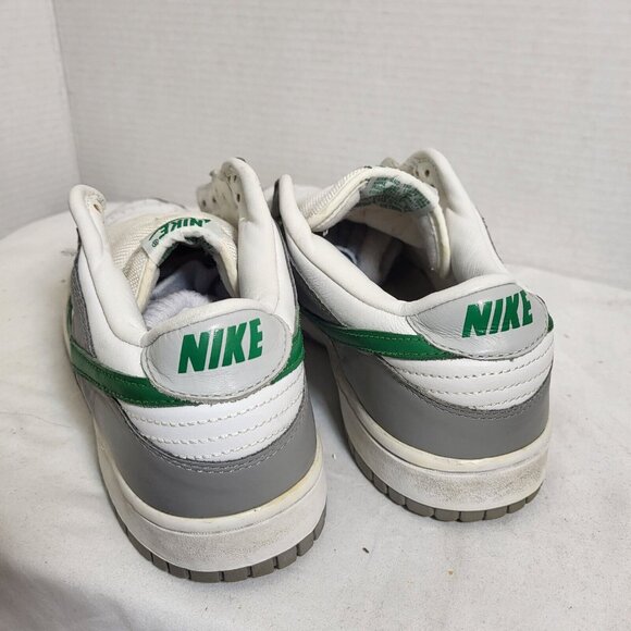 Nike Dunk Low Vintage Green White Grey Natural Size 11 2003 624044-131 Rare VTG - Picture 8 of 15